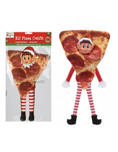DISFRAZ PIZZA "ELVES BEHAVIN BADLY" NAVIDAD