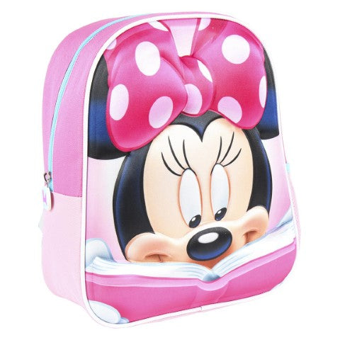 Mochila Minnie Disney 3D 25x31x10cm