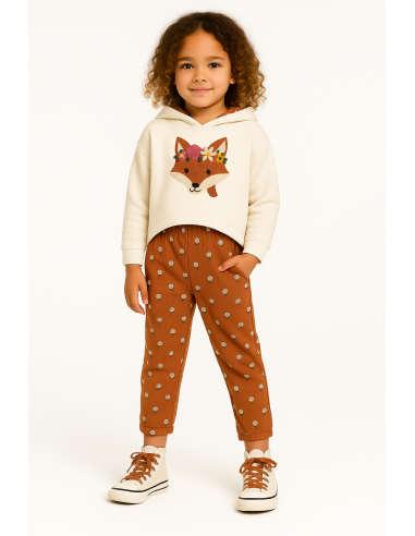 Conjunto niña diverchic zorro