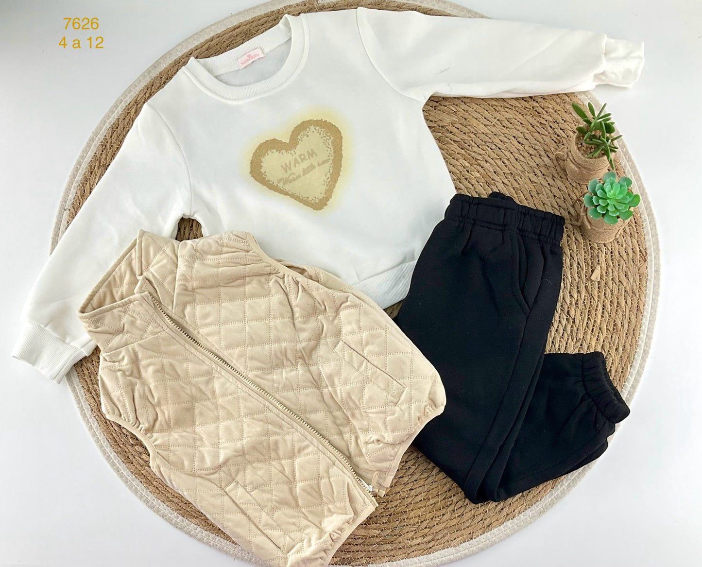 Conjunto Warm Love de 3 piezas