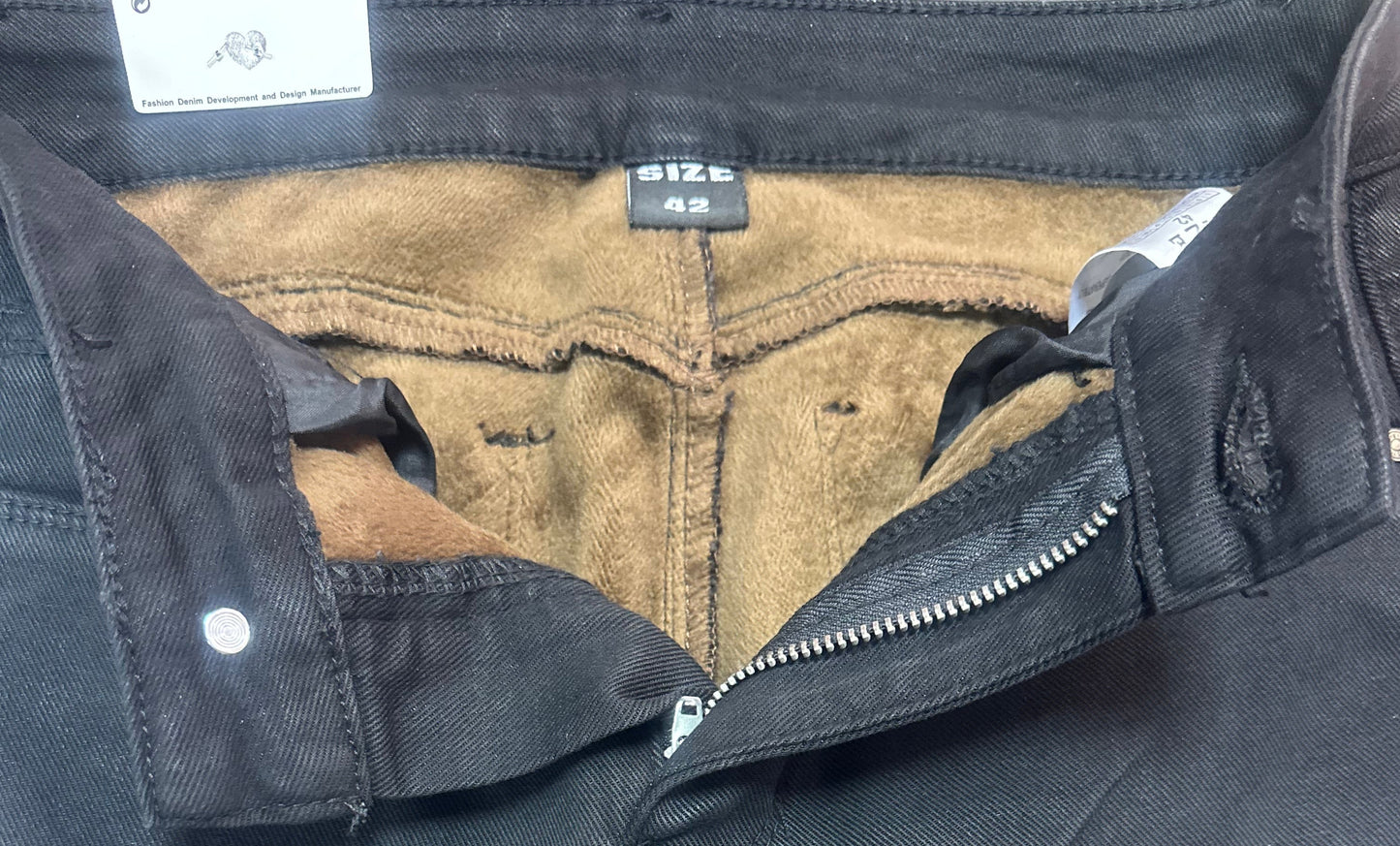 Vaquero Push up térmico Negro