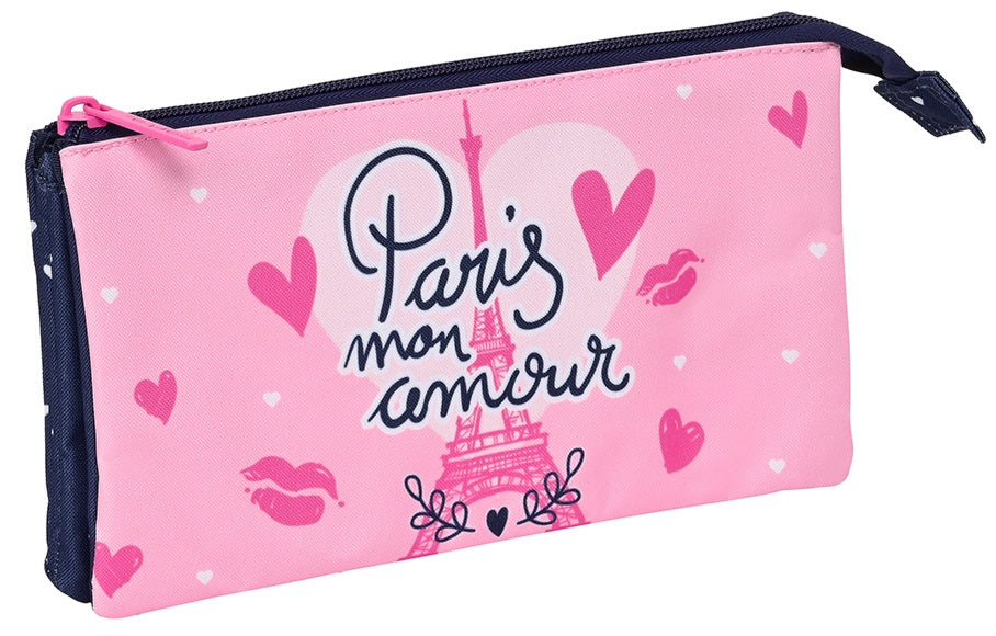 Portatodo Triple Safta Paris 22X3X12Cm