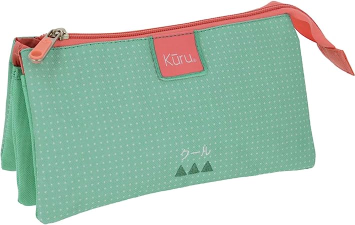 Portatodo Triple Kuru Turquesa 23.5X12X14Cm (V)
