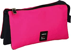 Portatodo Triple Unequal Fluor Rosa 23.5X12X14Cm (V)