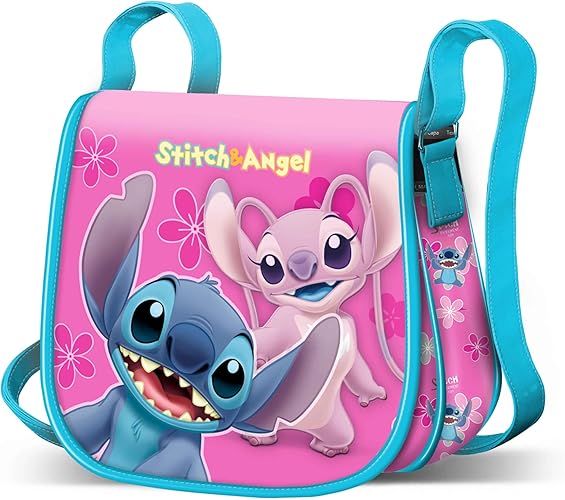 Bolso Muffin Con Solapa Stitch 16.5×16.5x6cm