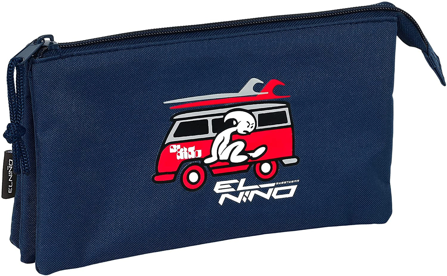 Portatodo Triple El niño Van Trip 22x12x3cm (V)