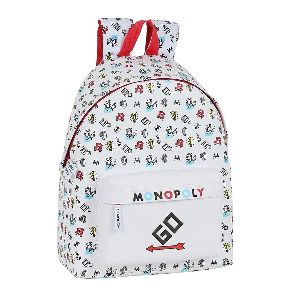 Mochila Monopoly 33x15x42cm (V)