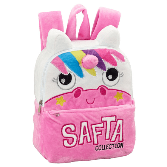 Mochila Peluche Unicornio 22x10x27cm. (V)