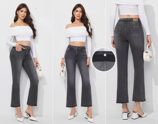 Vaquero recto con faja