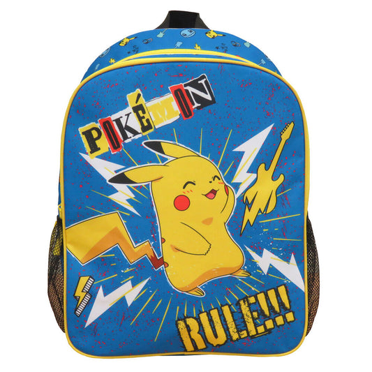 Mochila Pikachu Pokemon Adaptable 41x31x12xcm.