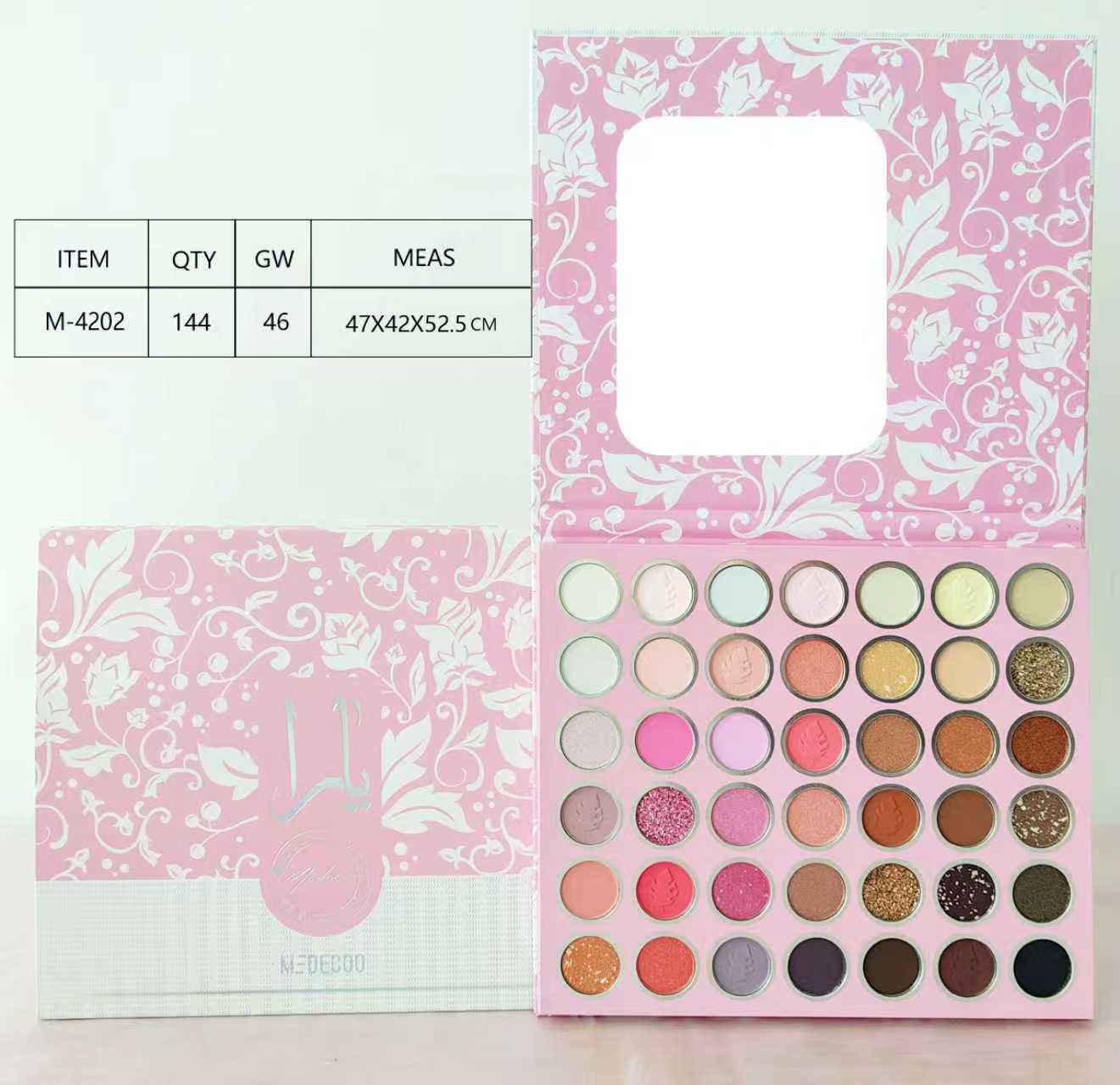 Paleta de 42 sombras Yara