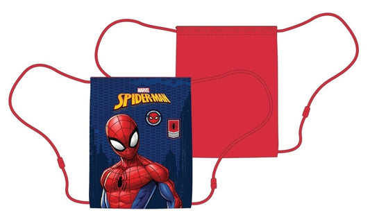 Saco Mochila Spiderman Marvel 40x35cm.