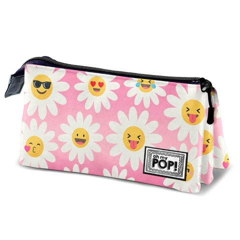 Portatodo Oh My Pop Happy Flower Triple 23,5x5x11cm (V)