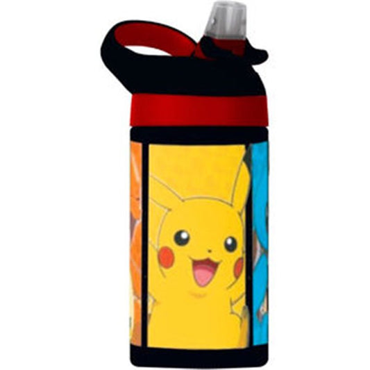 Cantimplora Cuadrada Pokemon 500ml