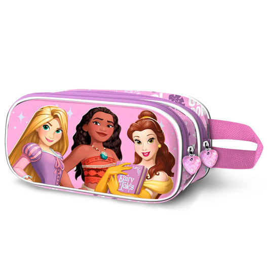 Portatodo Doble 3D Princesas Disney 22×9.5x8cm