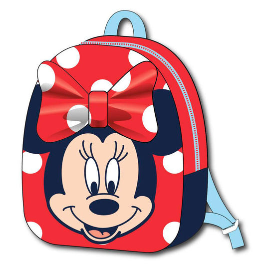 Mochila Peluche Minnie Disney 18x22x8cm.