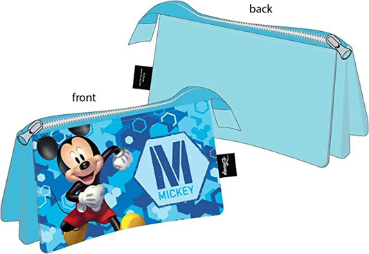 Portatodo Triple Mickey Disney 21x11cm.