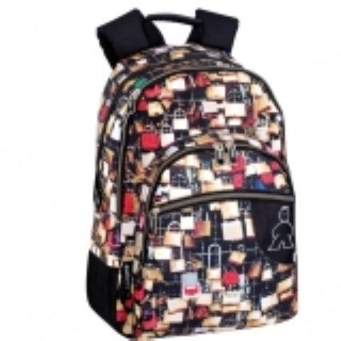 Mochila Multibolsillo Campro 43x32x14cm. (V)