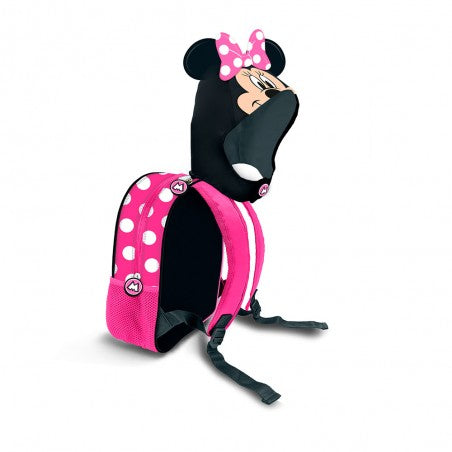 Mochila Capucha Minnie Disney 31cm