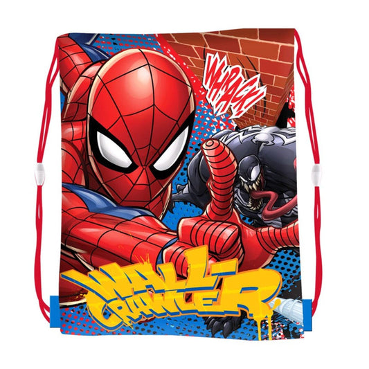 Saco Mochila Spiderman Marvel 44x33cm