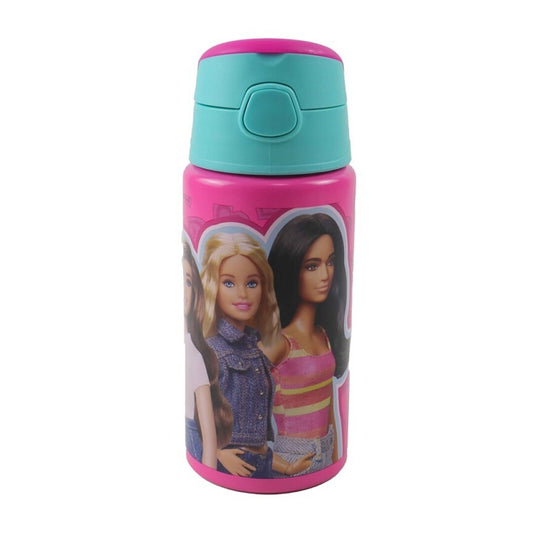 Botella Aluminio Flip Barbie