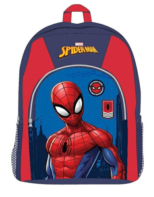 Mochila Spiderman Marvel 38x22x12cm.