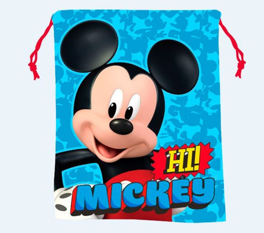 Saco Merienda Mickey Disney 27cm