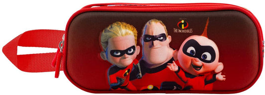 Portatodo 3D Doble Los Increibles 10×22.5x7cm. (V)