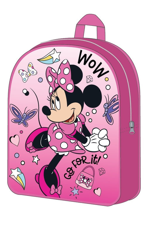 Mochila Minnie Disney 30x26x10cm.