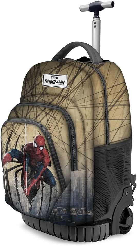 Mochila Trolley Spiderman Marvel 27x32x47cm.