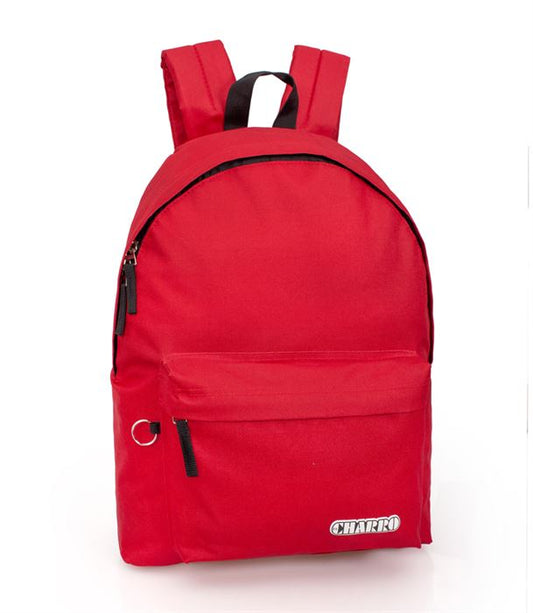 Mochila El Charro Basic Red 33x13x43cm. (V)
