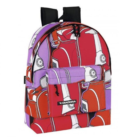 Mochila Grande Diadora 32x43x15cm. (V)