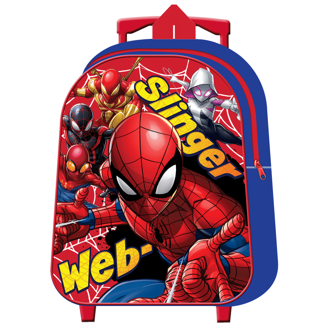 Mochila Trolley Spiderman Marvel 31cm.