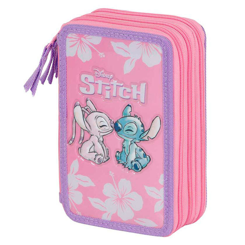 Plumier Stitch Disney Triple 21x14x7cm.