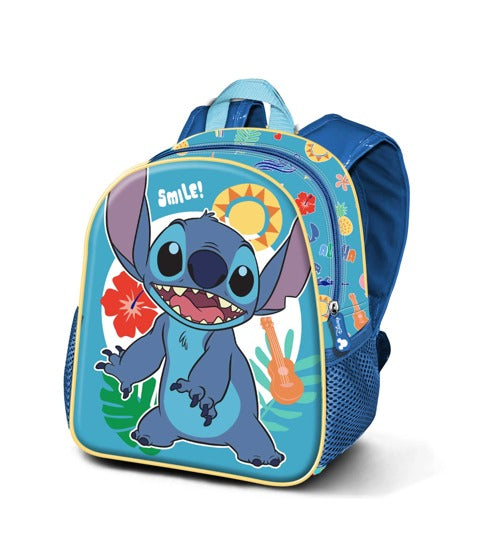 Mochila 3D Sminile Stitch Disney 31cm