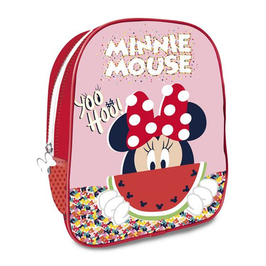 Mochila Guarderia Minnie Disney 22x26x9.5cm.