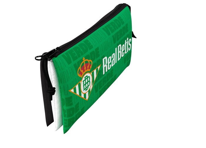 Portatodo Triple Real Betis Balompie 10x2cm.