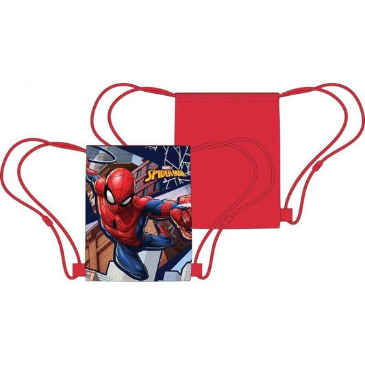 Saco Mochila Spiderman Marvel 40x35cm.