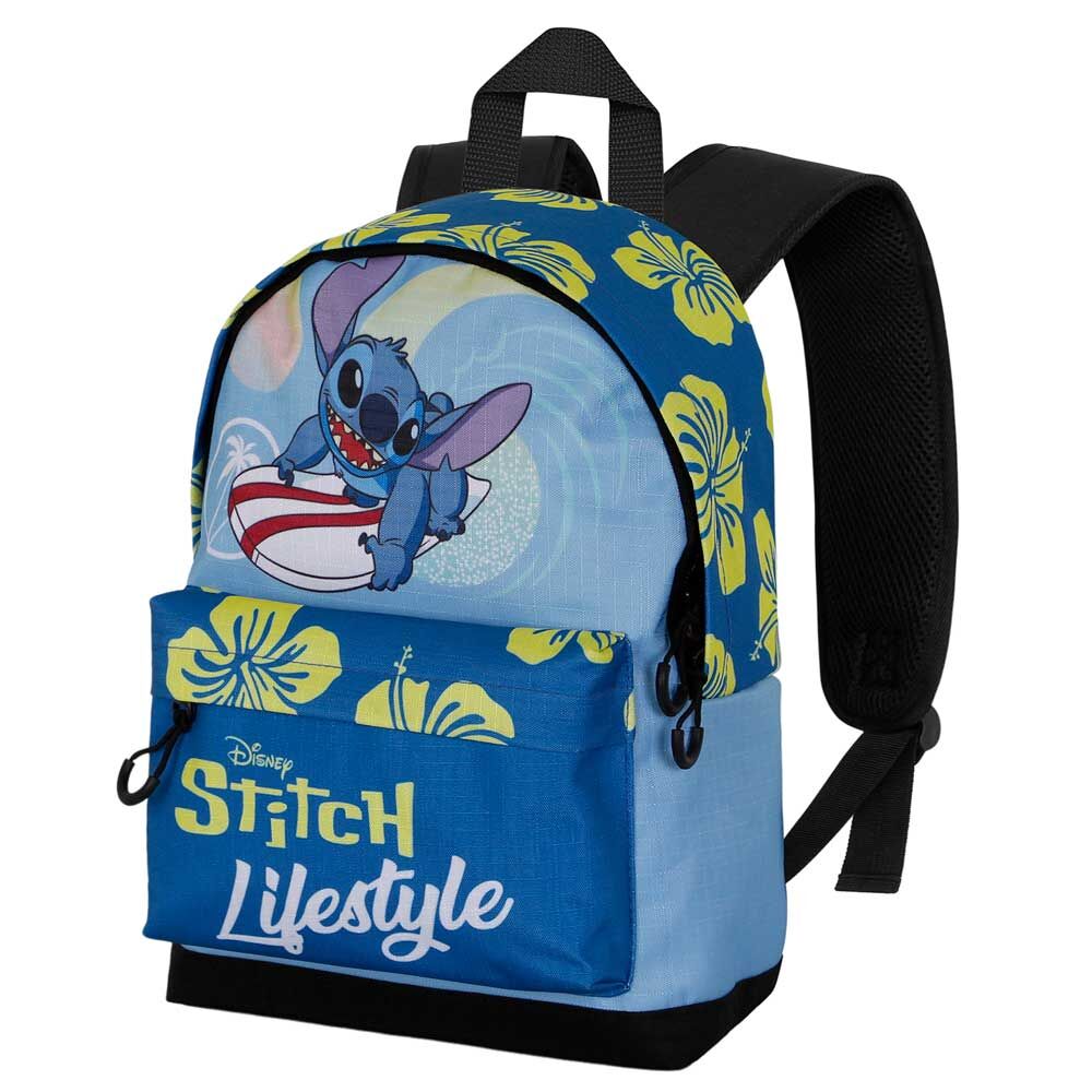 Mochila Lifestyle Stitch Disney Adaptable 34x23x14cm.