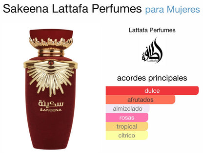 Perfume Sakeena Árabe Mujer