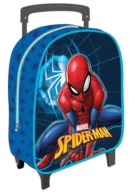 Mochila Trolley Spiderman Marvel 24x28x10cm.
