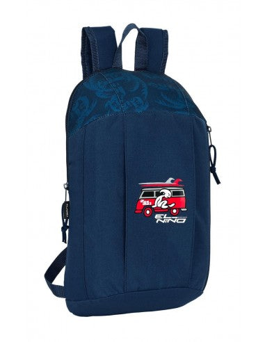 Mini Mochila Bolsillo Vertical El niño Van Trip 22x39x10cm (V)