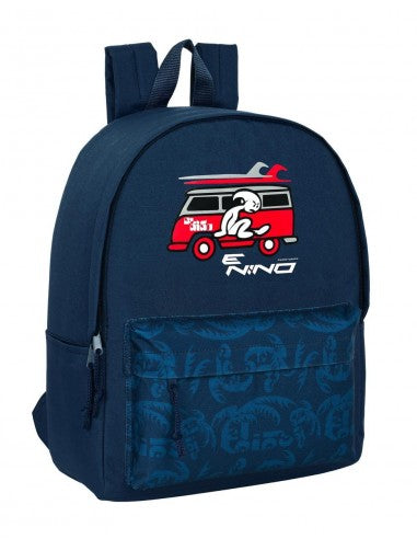 Mochila Para Portatil 14,1 El niño Van Trip 31x40x16cm (V)