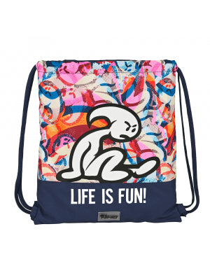 Saco Plano El Niño Life Is Fun 35x1x40cm (V)