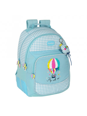 Mochila Doble Adapt.Carro Reciclable Blackfit8 Fly With Me 32x15x42m (V)
