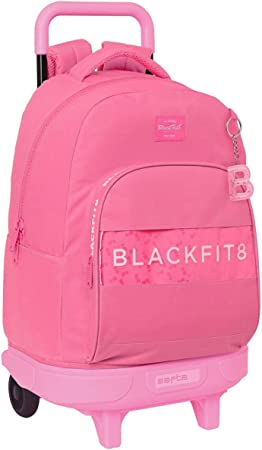 Mochila Gde. C/Ruedas Compact Ext.Simple Blackfit8 Glow Up 33X45X22Cm (V)