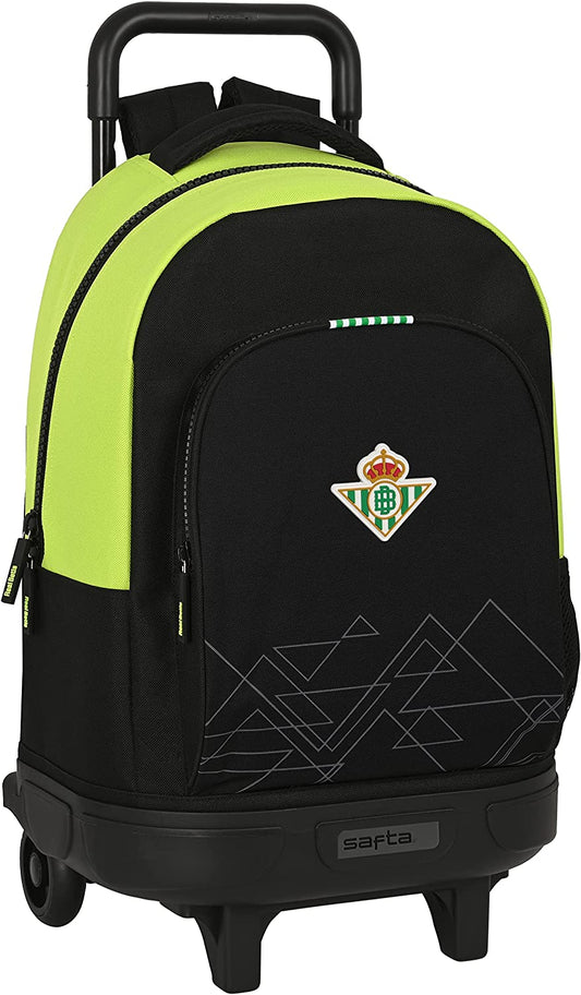 Mochila Gde. C/Ruedas Compact Extraible Real Betis Balompie 33X22X45Cm