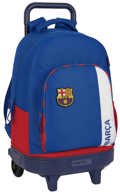 Mochila Gde. C/Ruedas Compact Extraible F.C.Barcelona 2? Equipacion 33X22X45Cm