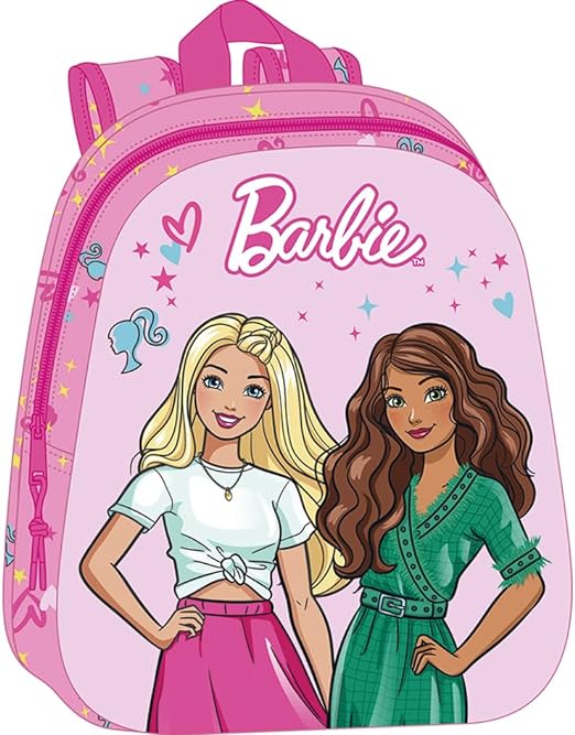 Mochila 3D Barbie 27X10X33 Cm