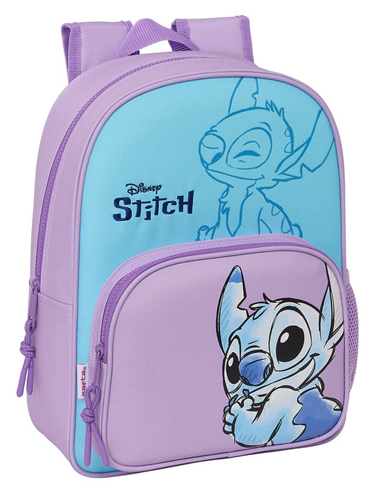 Mochila Infantil Adapt.Carro Stitch «Sweet» 26x11x34cm